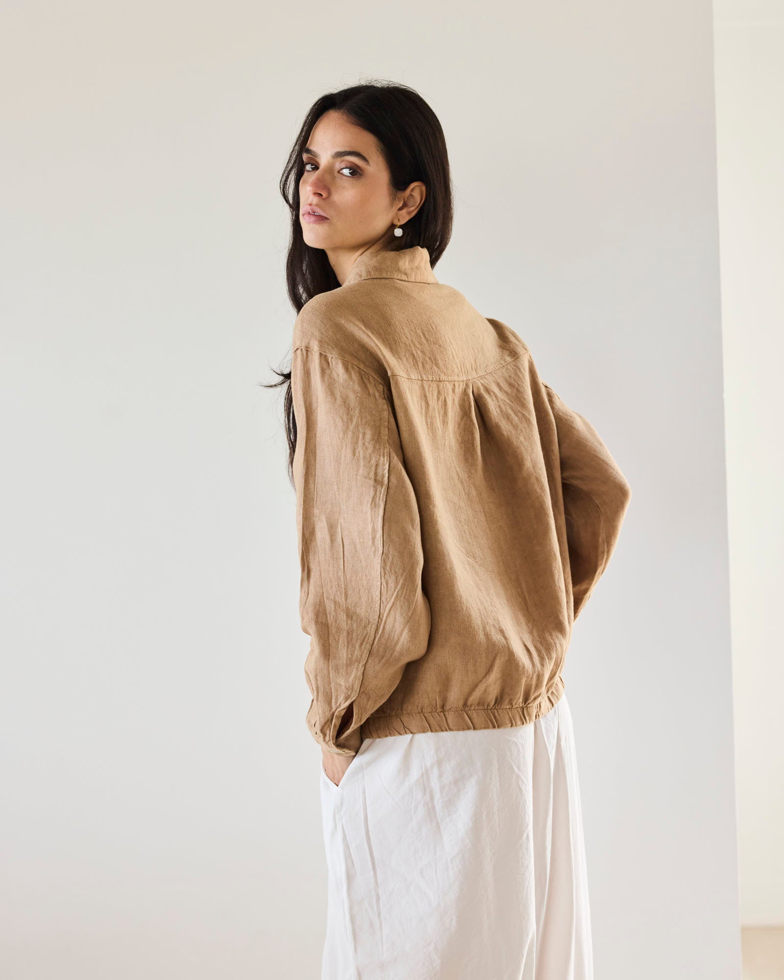 CHAQUETA VERA 100% LINO