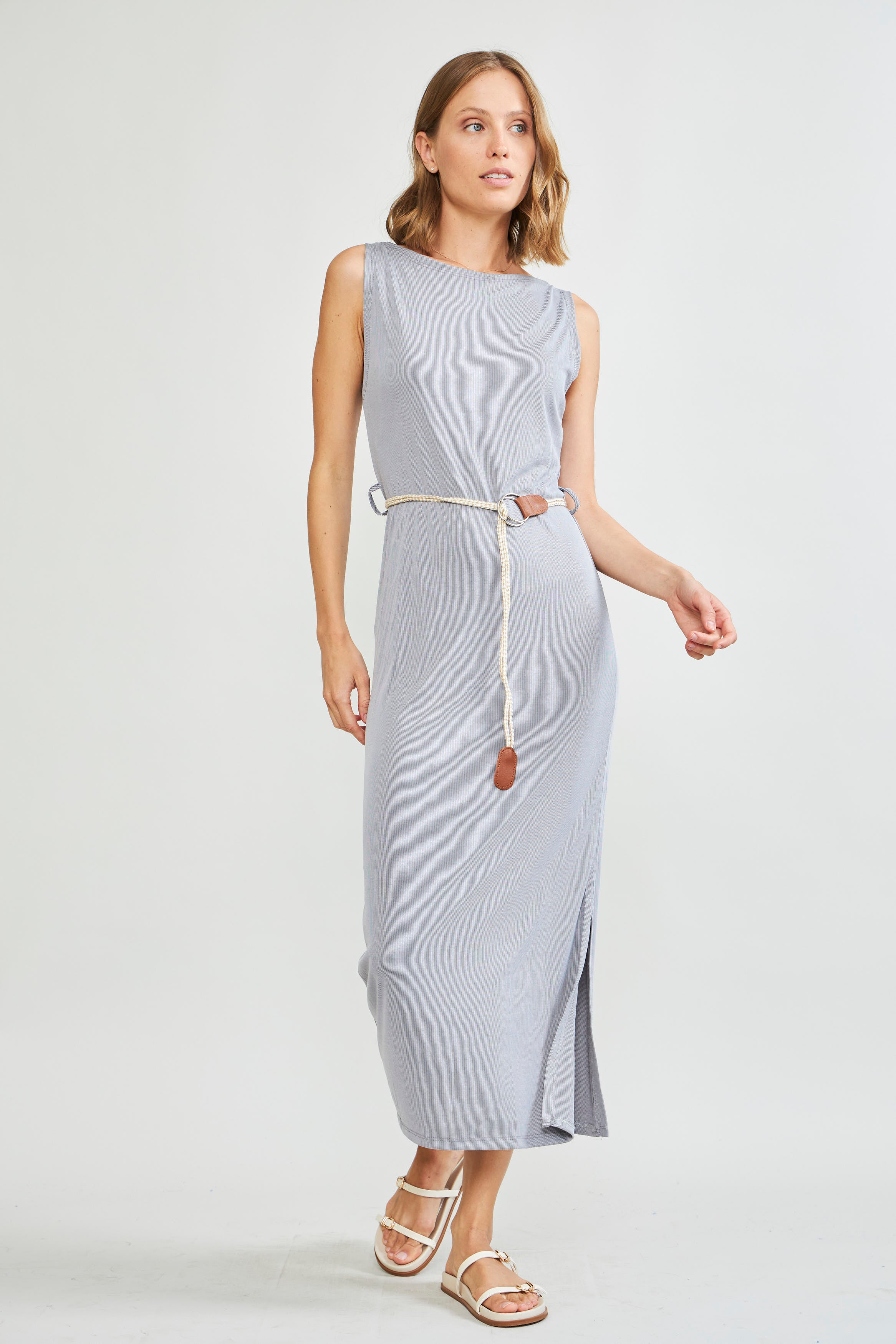 Vestido Saltea Gris