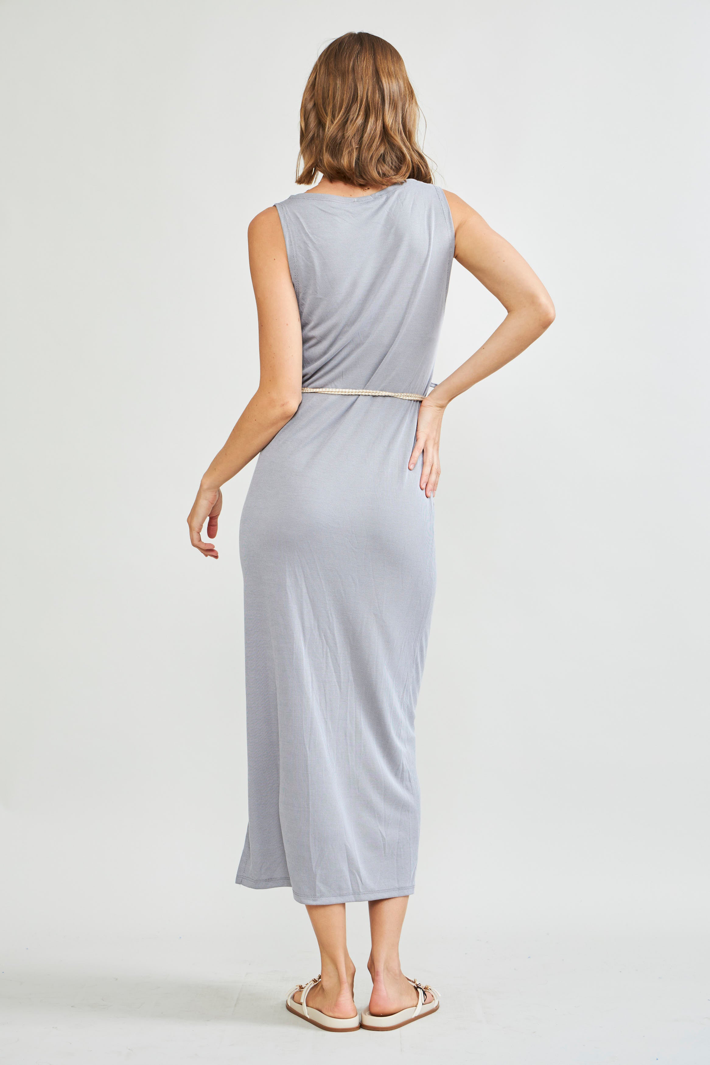Vestido Saltea Gris