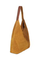 CARTERA SUEDE MONICA MOSTAZA