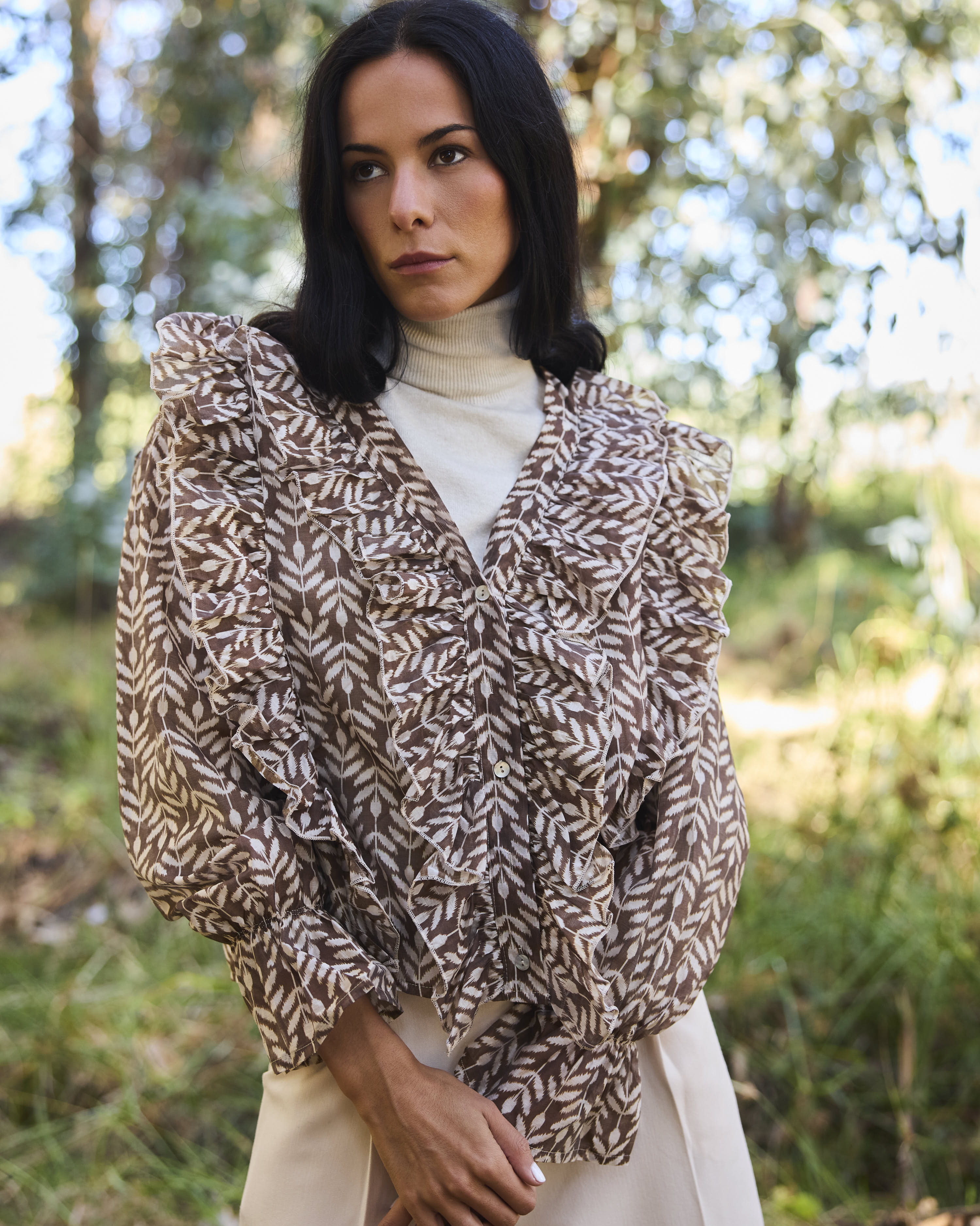 BLUSA ALURE CAFÉ