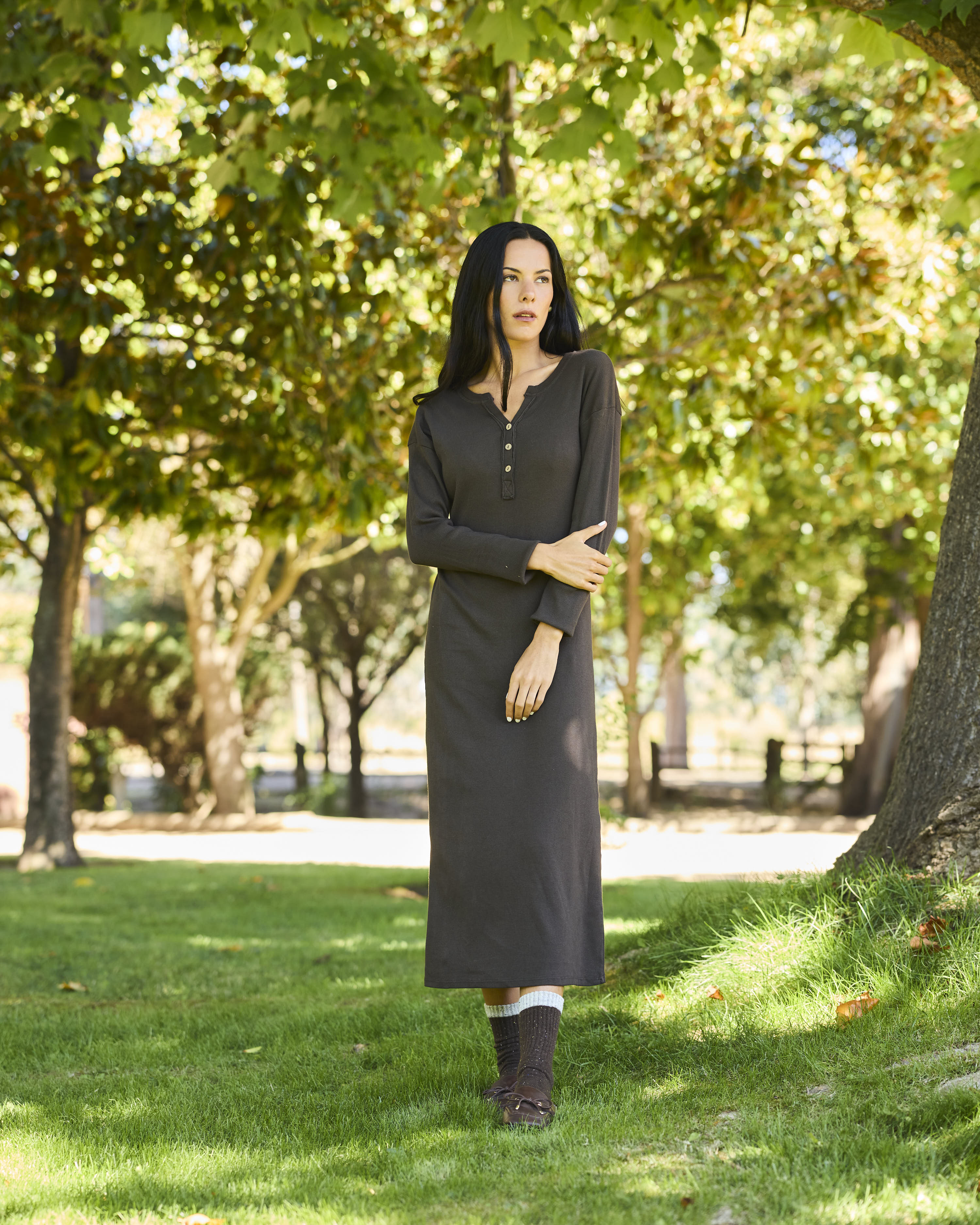 VESTIDO SIENA CHOCOLATE