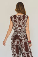 CONJUNTO FIORE CAFÉ