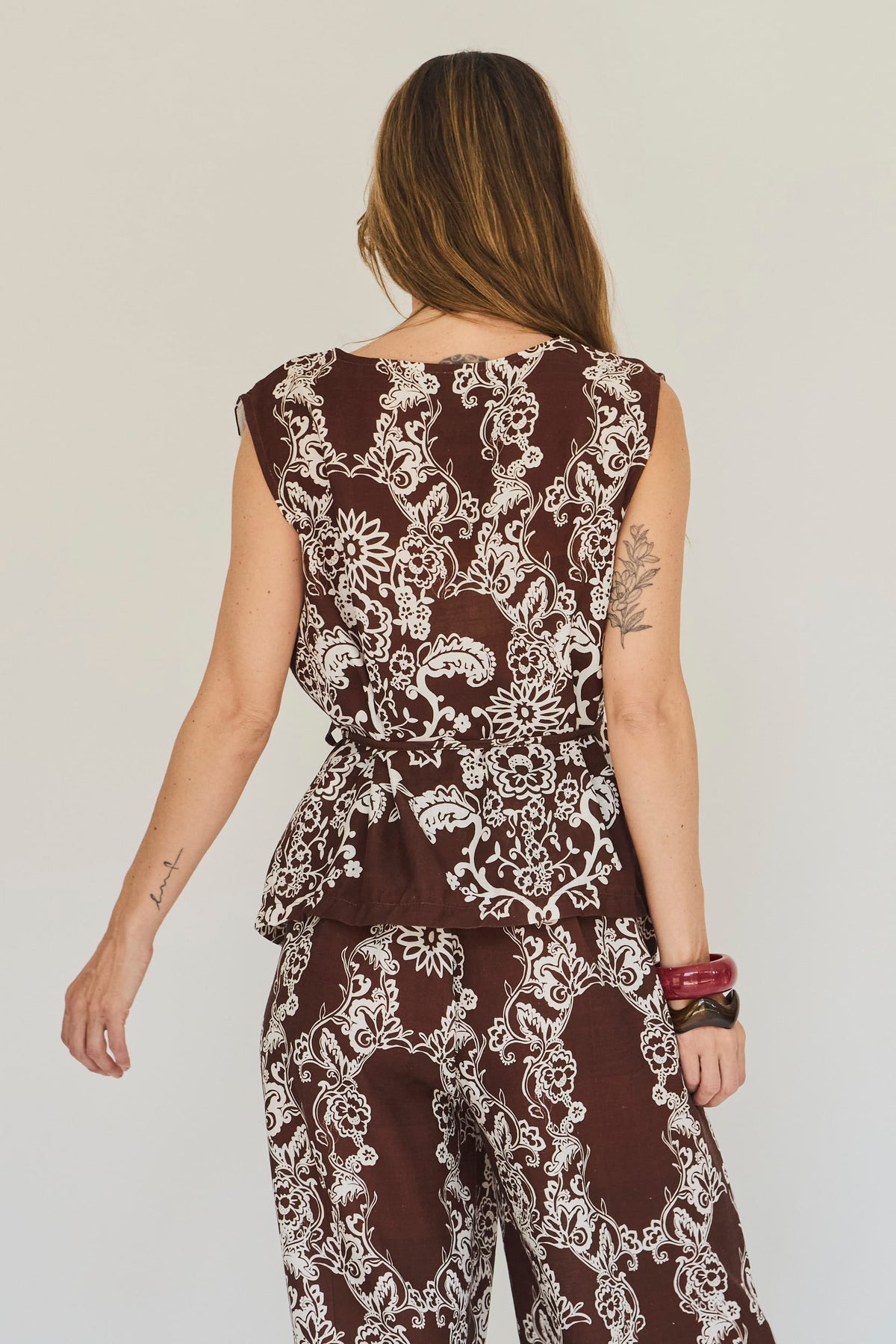 CONJUNTO FIORE CAFÉ