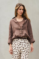 BLUSA VERA CAFÉ