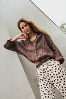 BLUSA VERA CAFÉ