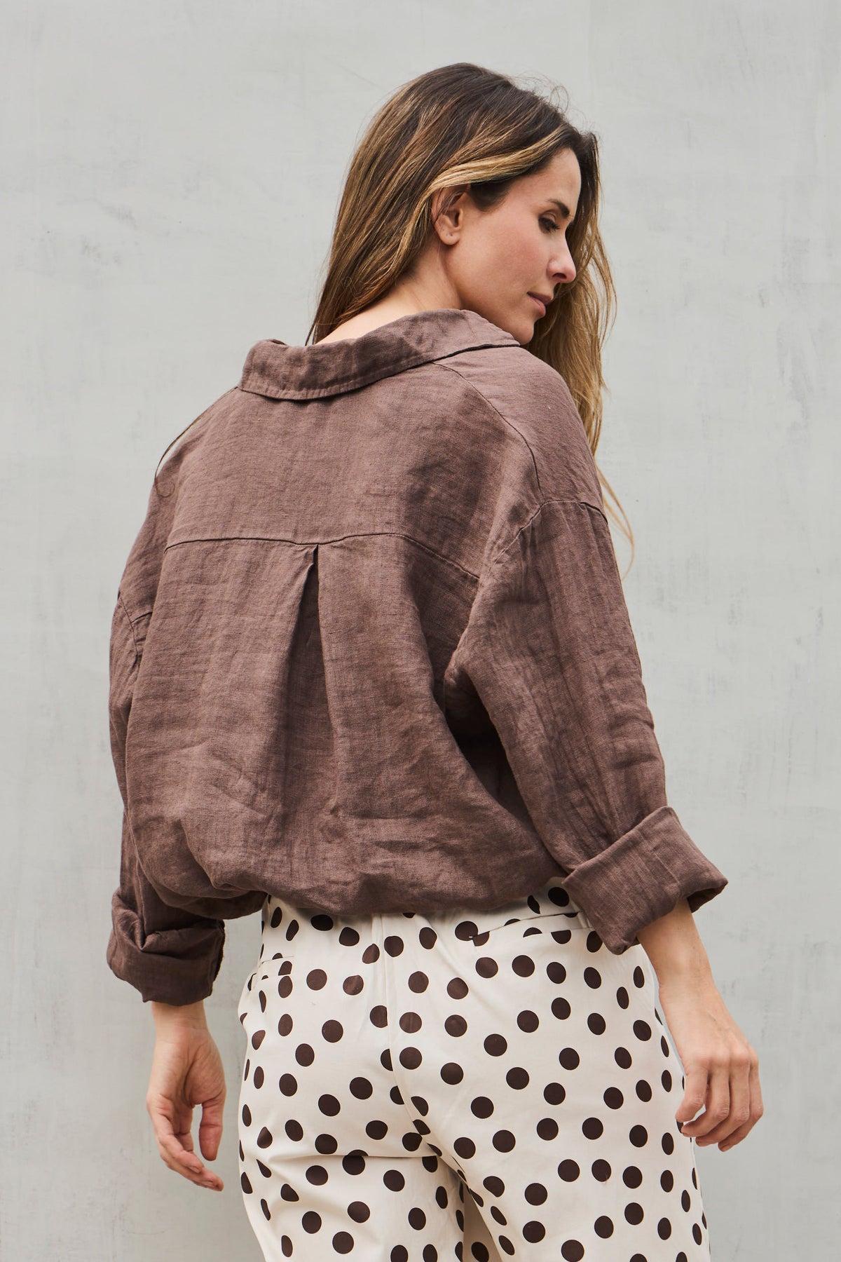 BLUSA VERA CAFÉ