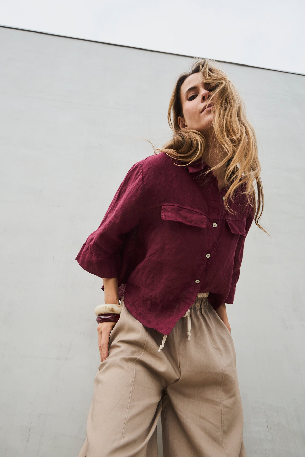 CHAQUETA ELLIOT 100% LINO