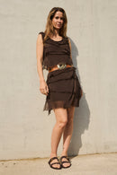 VESTIDO CALA CORTO