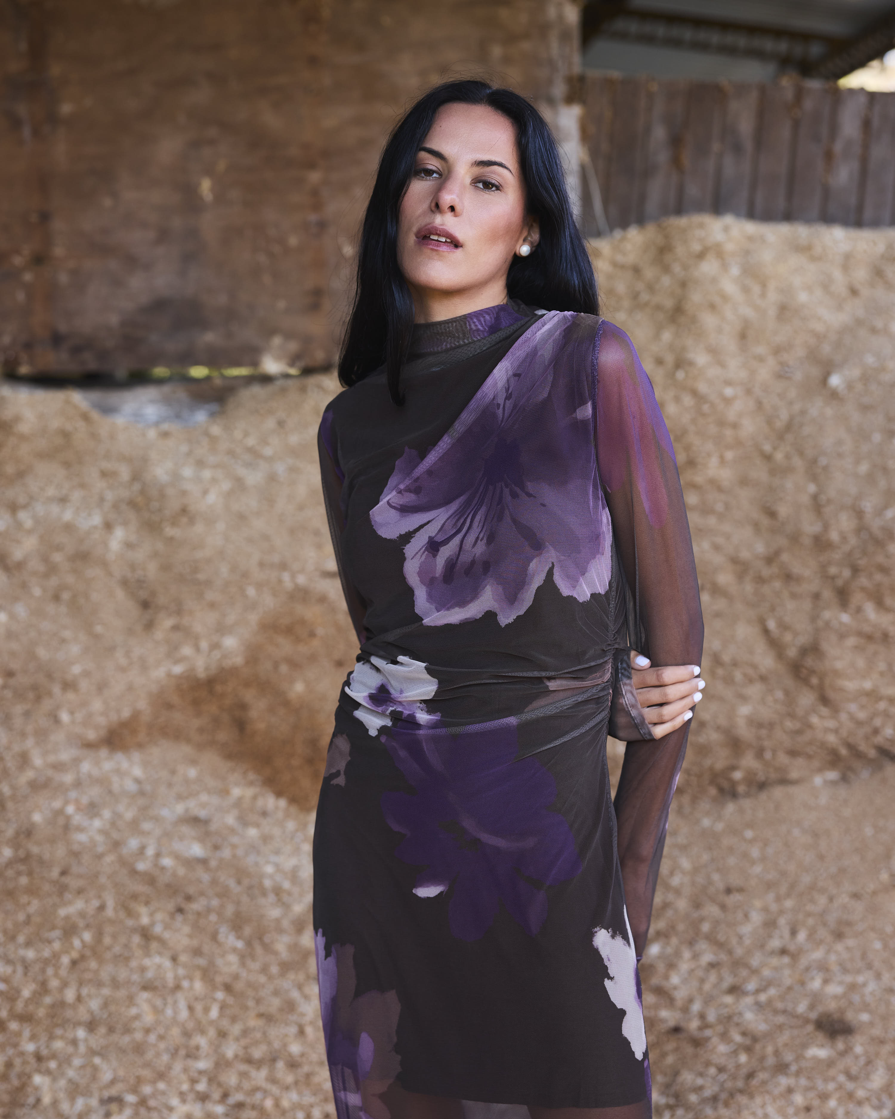 VESTIDO SABINE CAFÉ