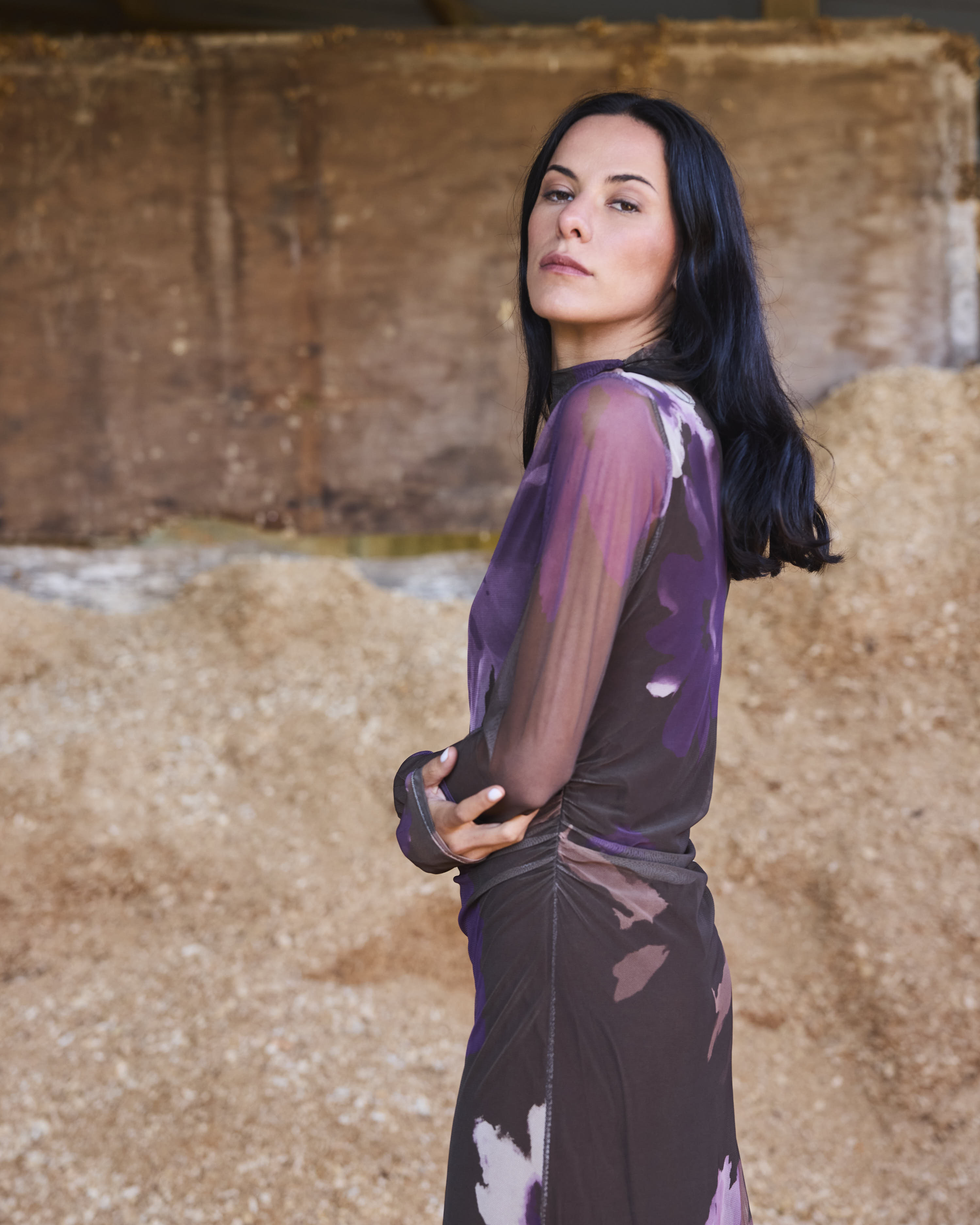 VESTIDO SABINE CAFÉ