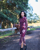 VESTIDO SABINE BURDEO