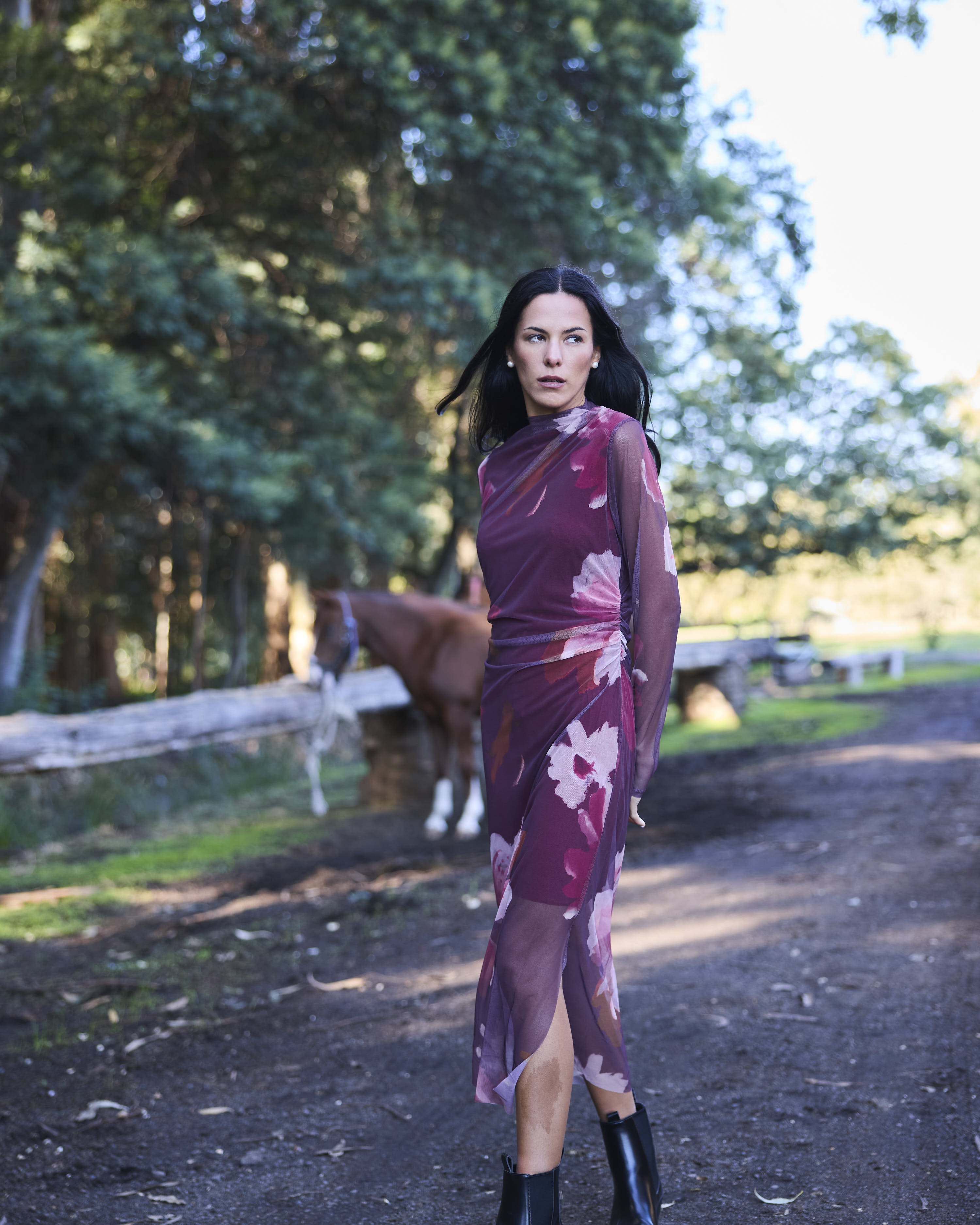 VESTIDO SABINE BURDEO