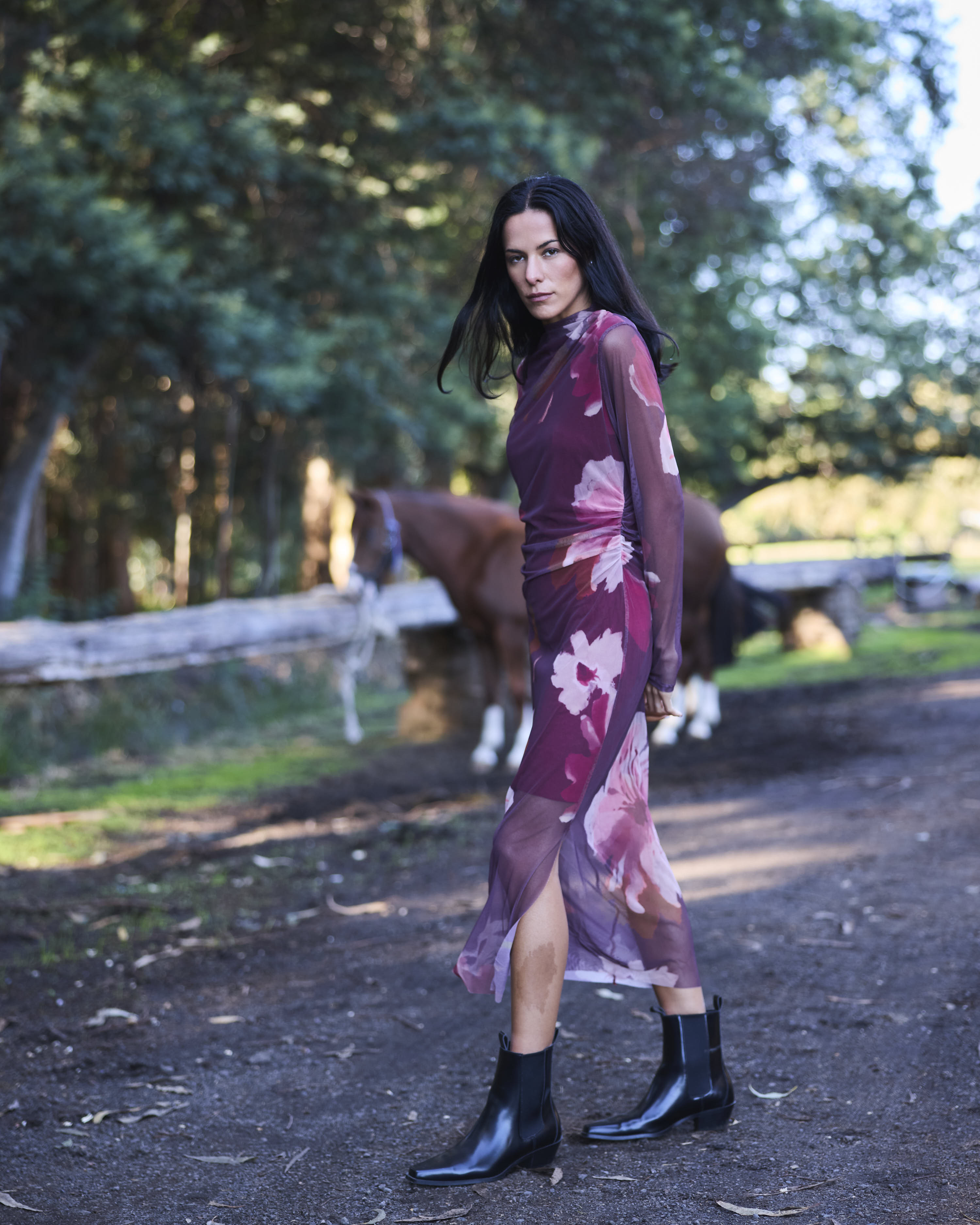 VESTIDO SABINE BURDEO