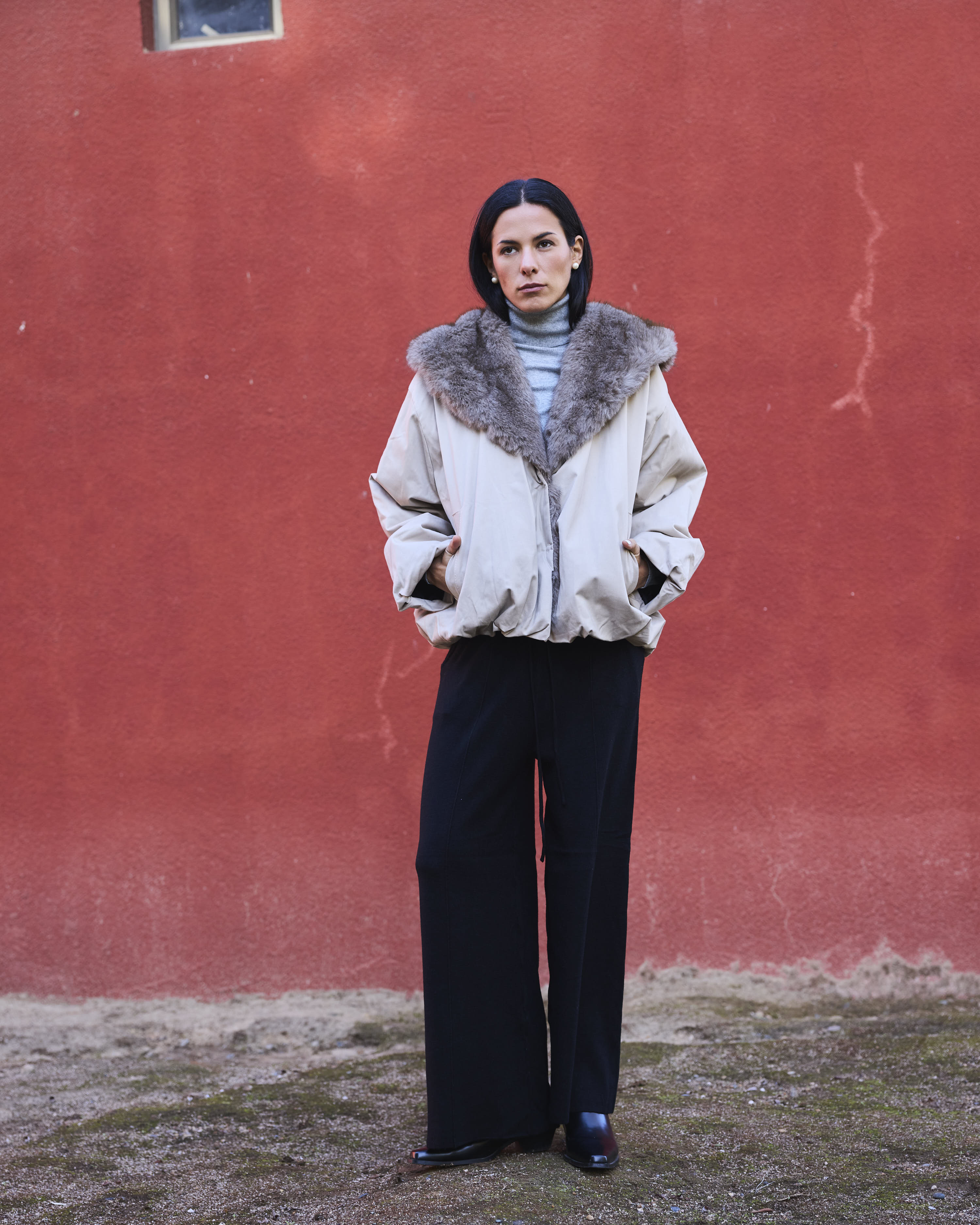 CHAQUETA LE MANS BEIGE