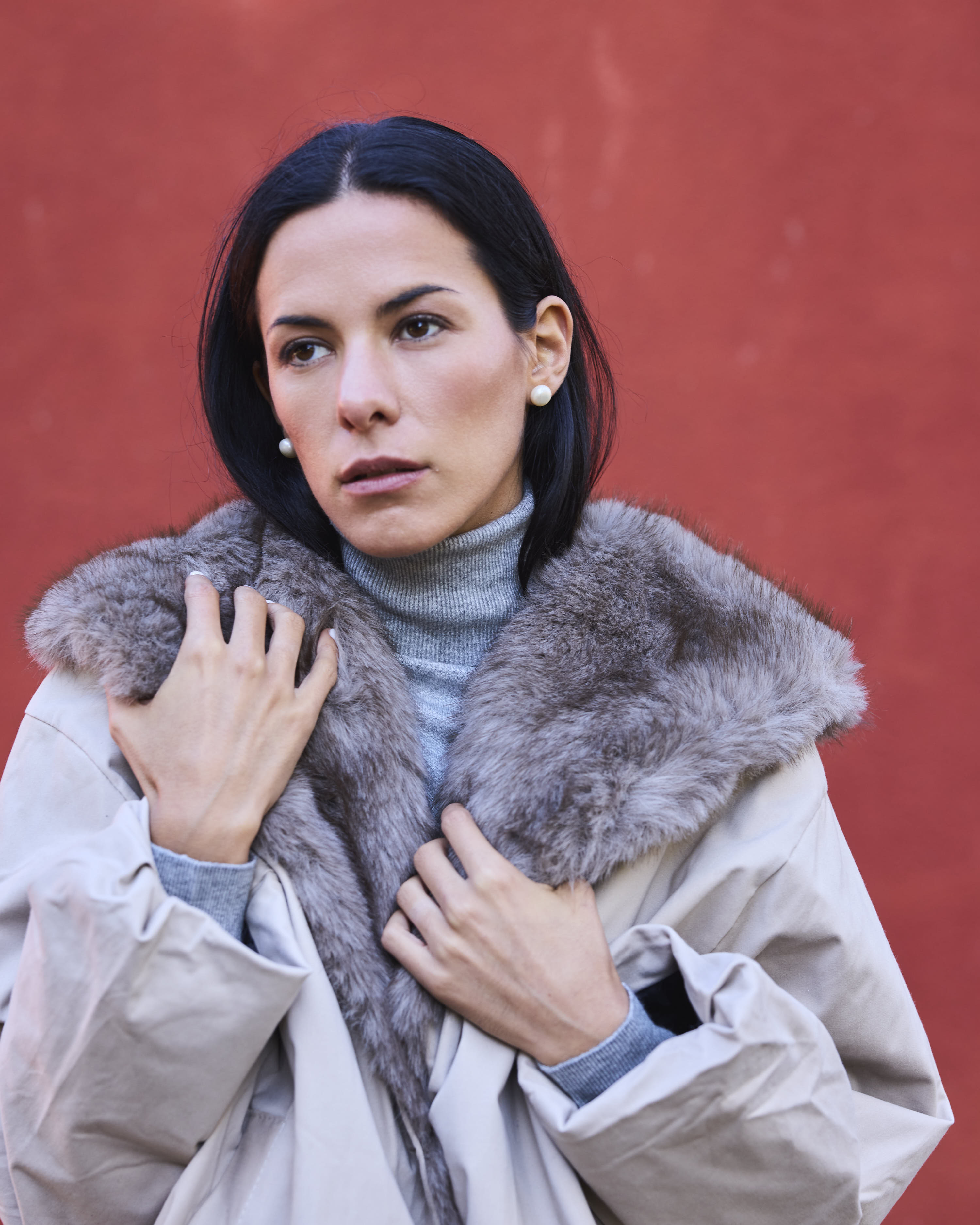 CHAQUETA LE MANS BEIGE