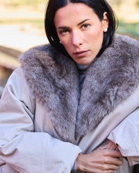 CHAQUETA LE MANS BEIGE