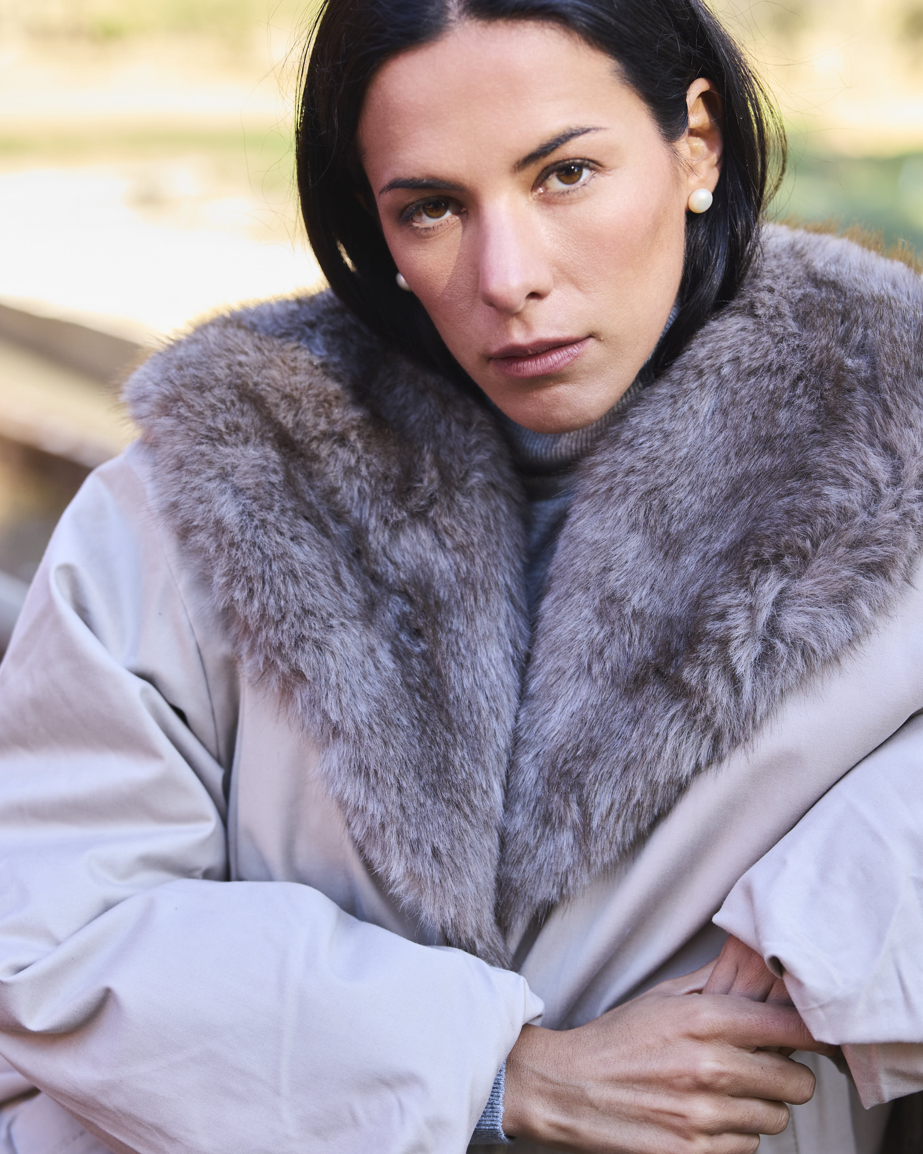 CHAQUETA LE MANS BEIGE