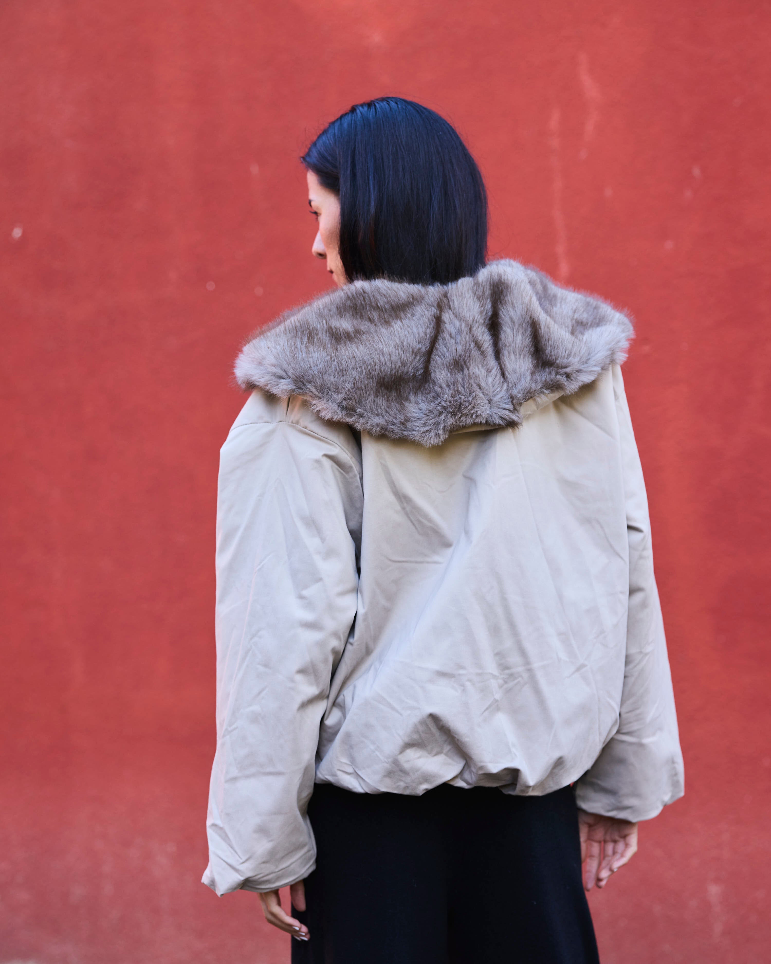 CHAQUETA LE MANS BEIGE