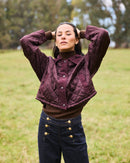 CHAQUETA NARA BURDEO