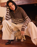 PANTALÓN SCOTT COTELÉ BEIGE