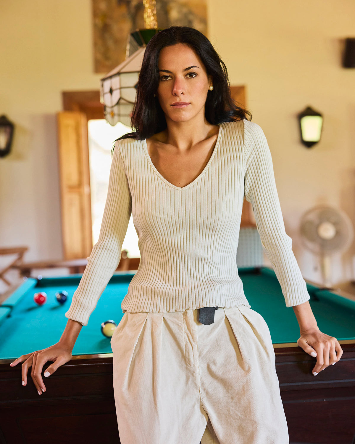 POLERA VERA BEIGE