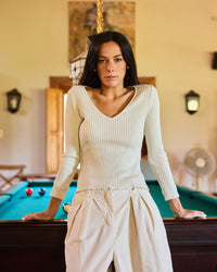 POLERA VERA BEIGE