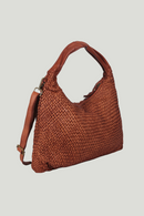 BOLSO TRENZADO SIENNA TOSTADO