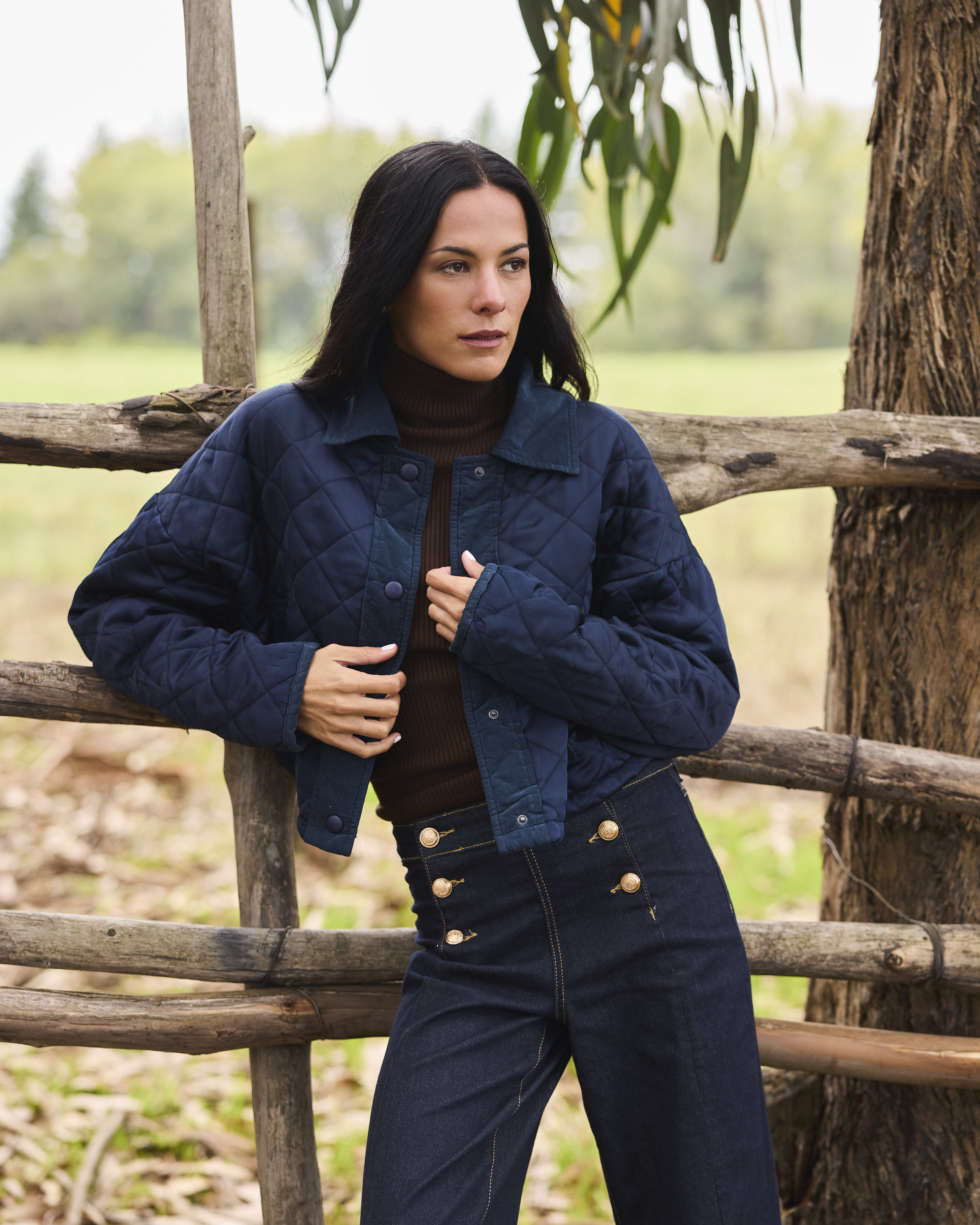 CHAQUETA NARA AZUL