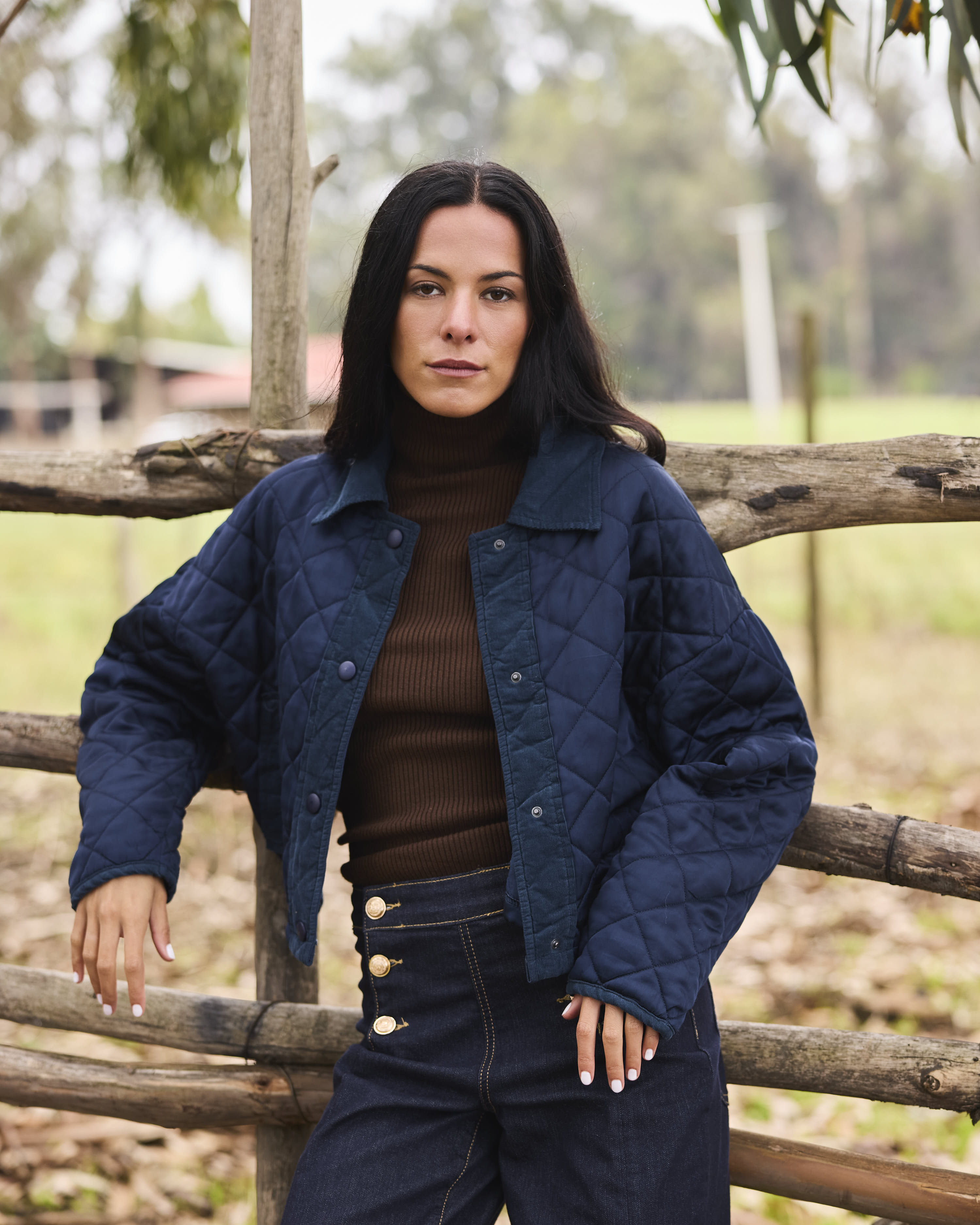 CHAQUETA NARA AZUL