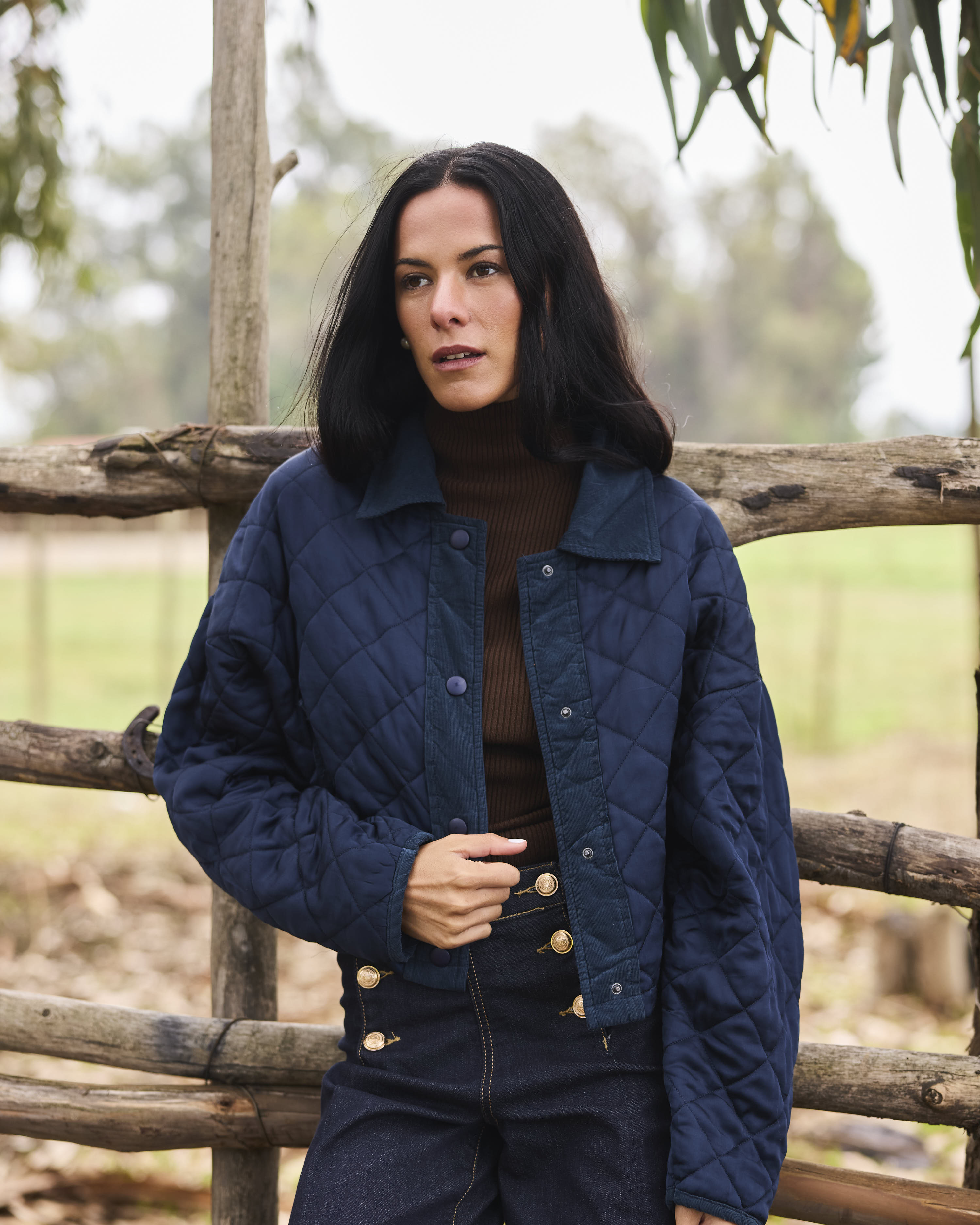 CHAQUETA NARA AZUL