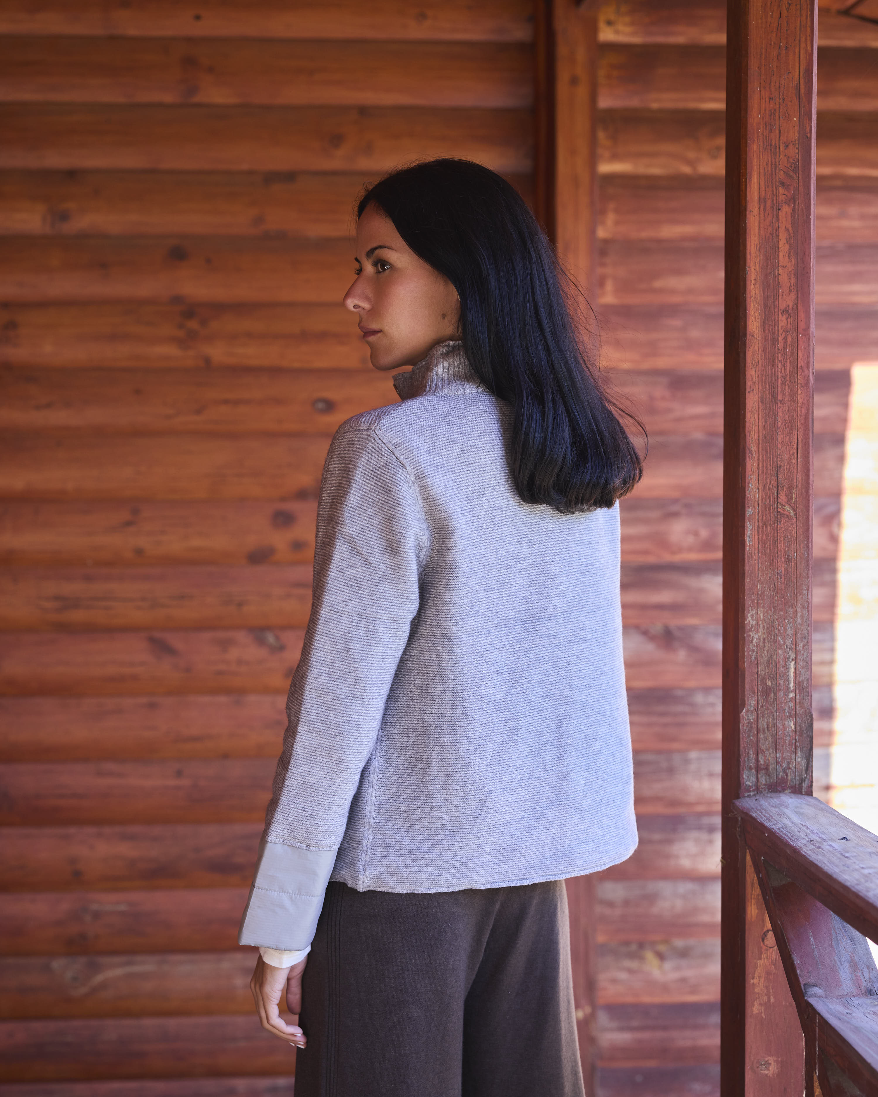 CHAQUETA REVERSIBLE ASPEN GRIS