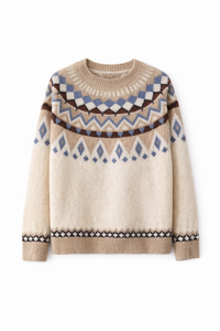 CHALECO CRETA GRIS CREMA
