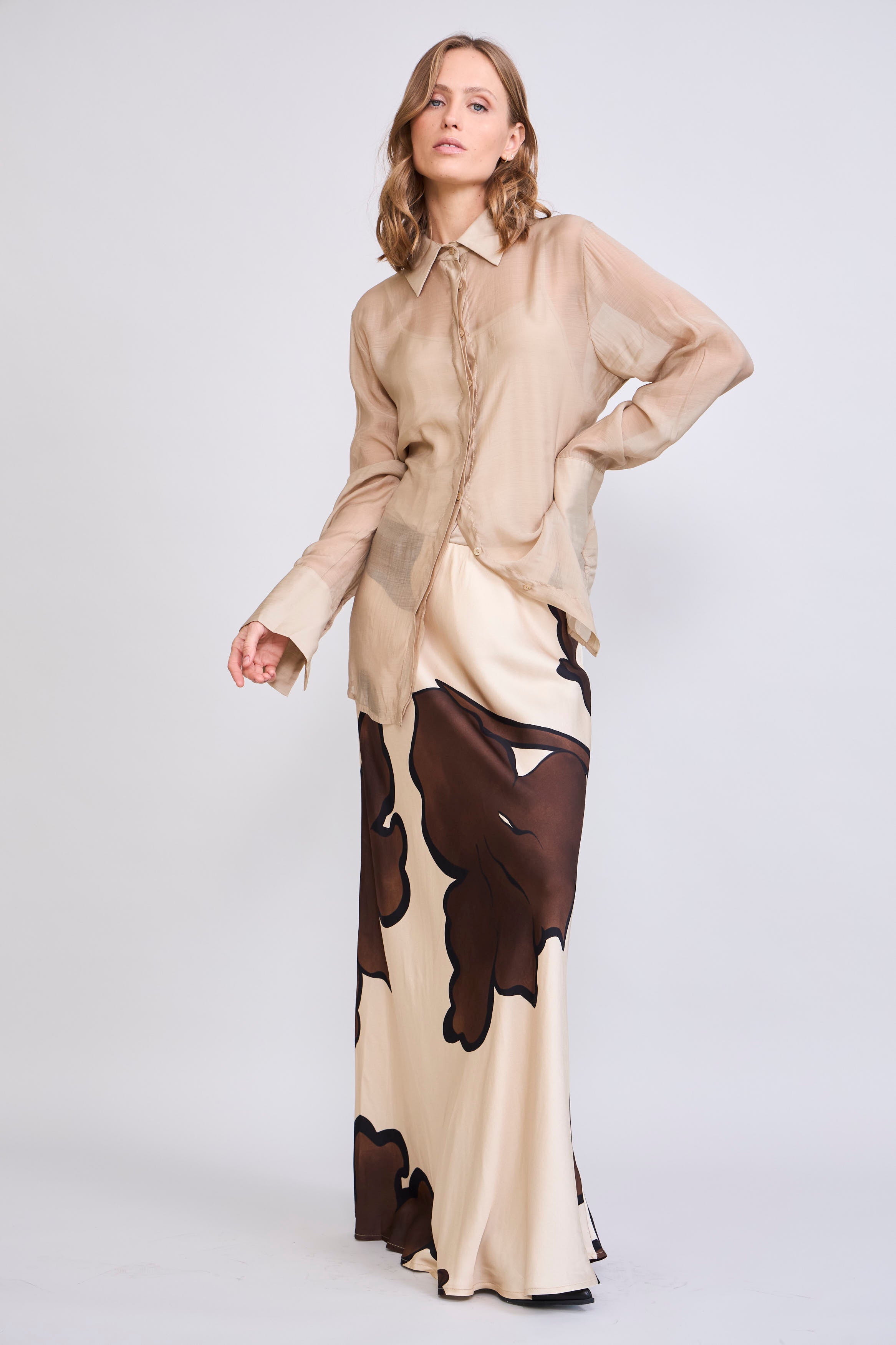 Blusa Mej Beige
