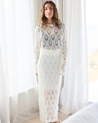Conjunto tejido Vig Blanco