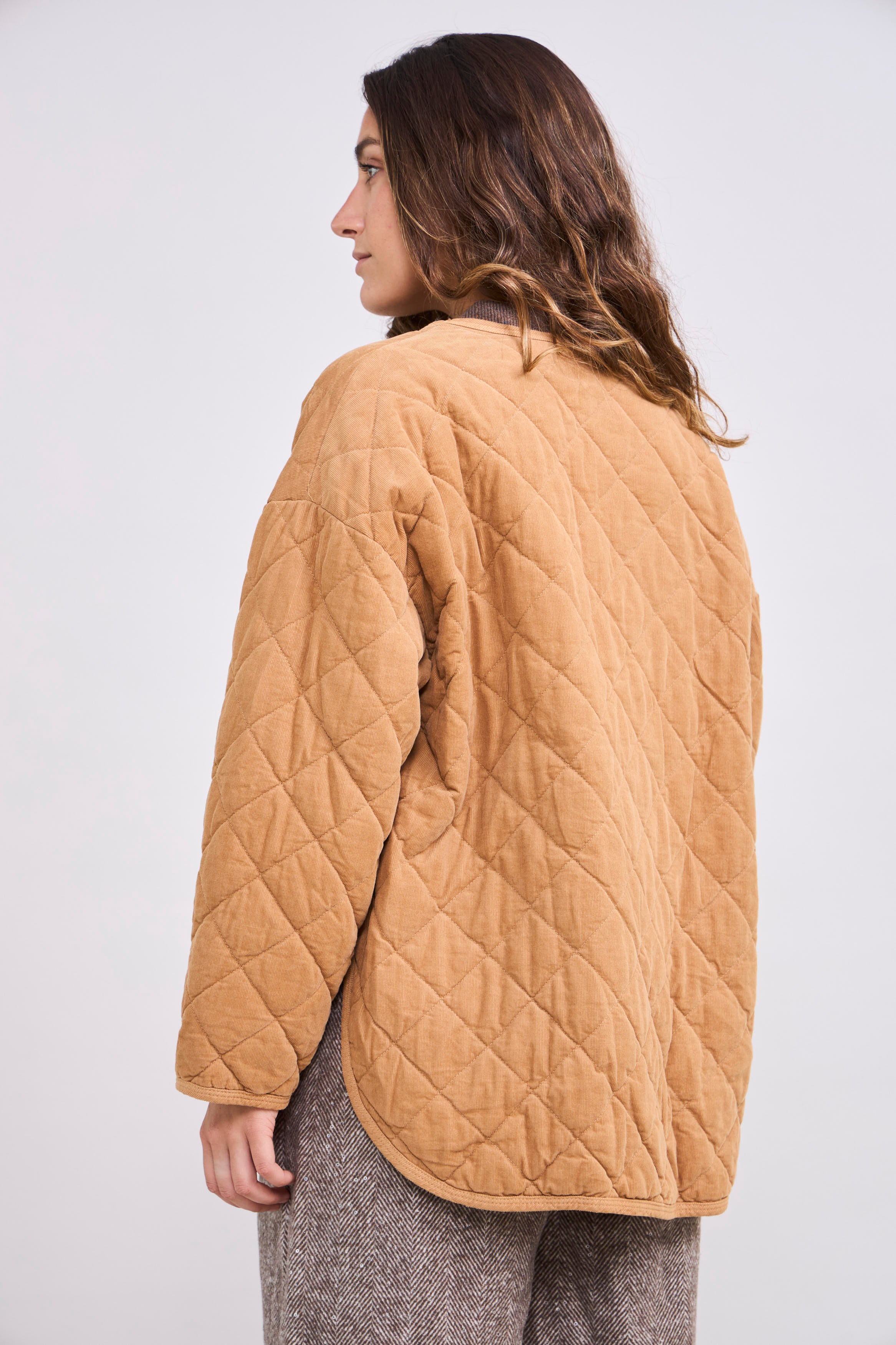 Chaqueta Cotelé Camel