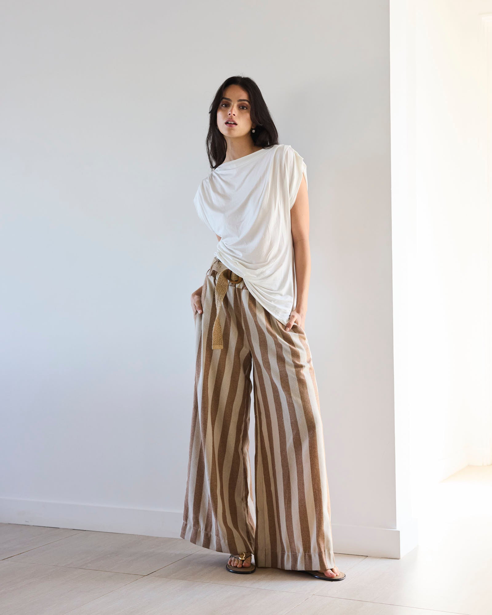 POLERA ASIMETRICA JOLIE BLANCA