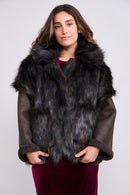 Chaqueta Piel Emeu Café