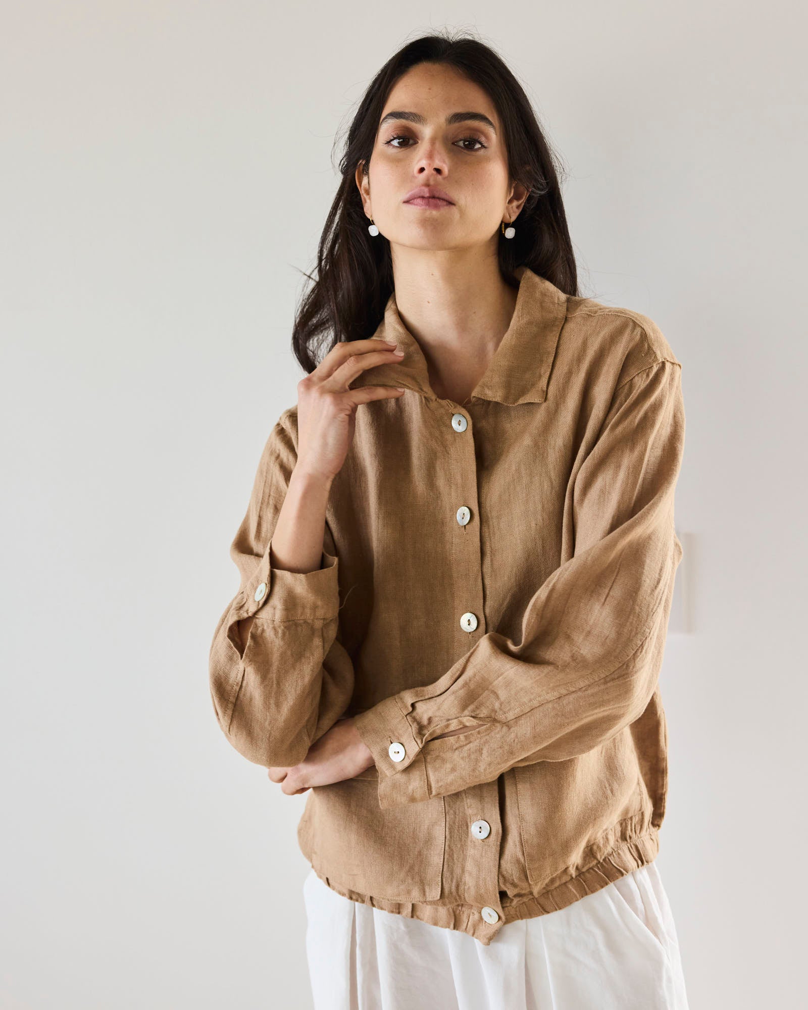 CHAQUETA VERA 100% LINO