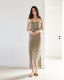 Vestido Nina Tostado