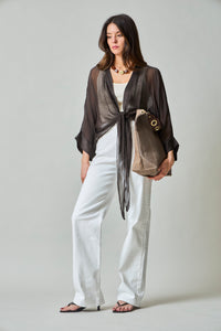 Bolso de cuero Felippa Moca