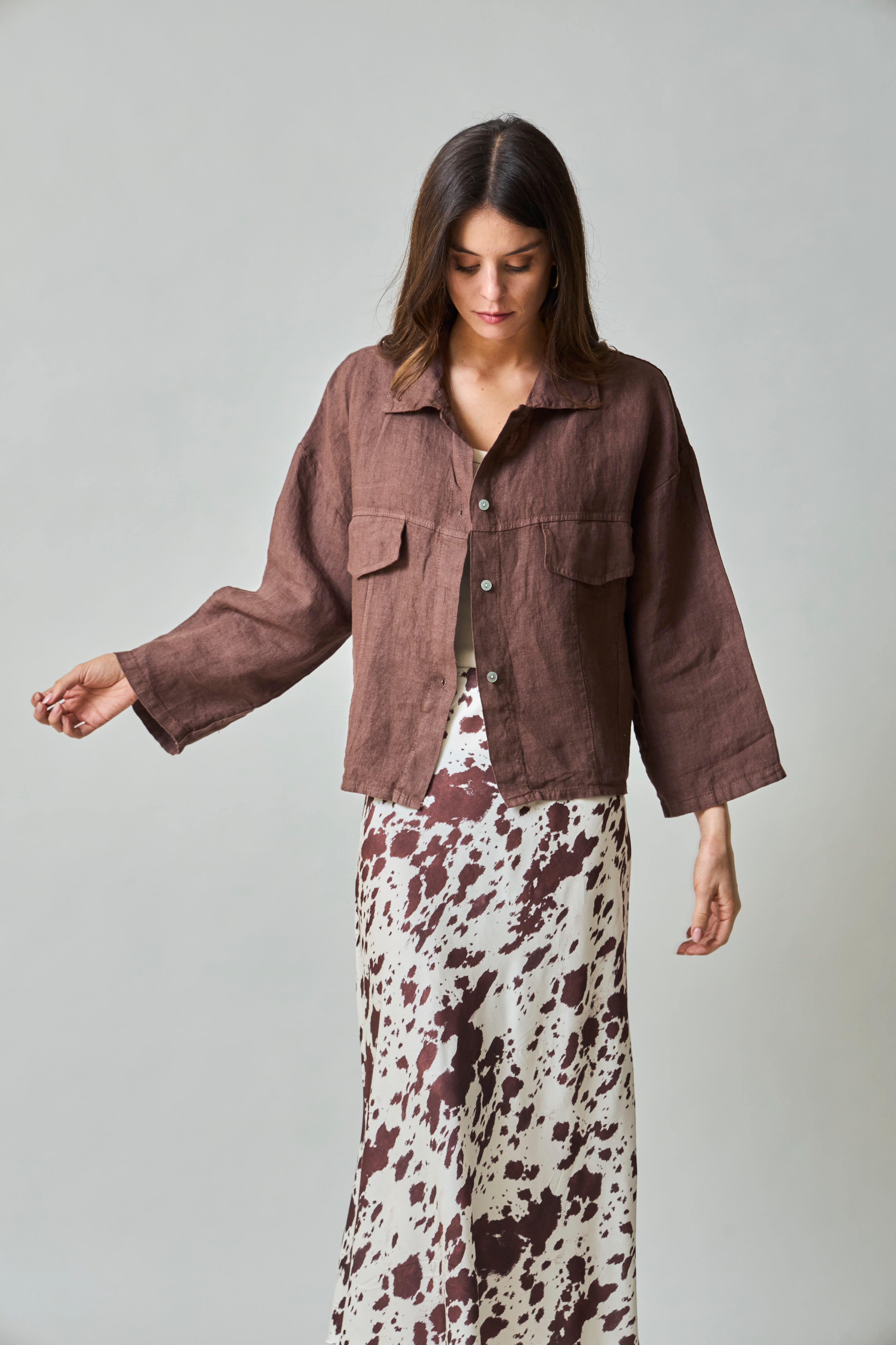 CHAQUETA ELLIOT 100% LINO