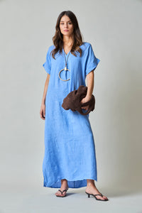 VESTIDO 100% LINO IRIS