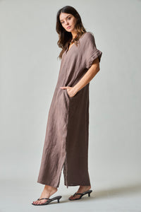 VESTIDO 100% LINO IRIS