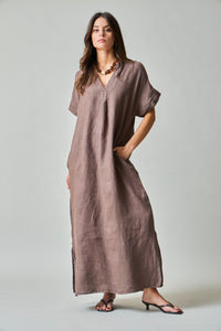 VESTIDO 100% LINO IRIS