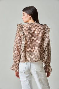 BLUSA ALURE CAFÉ