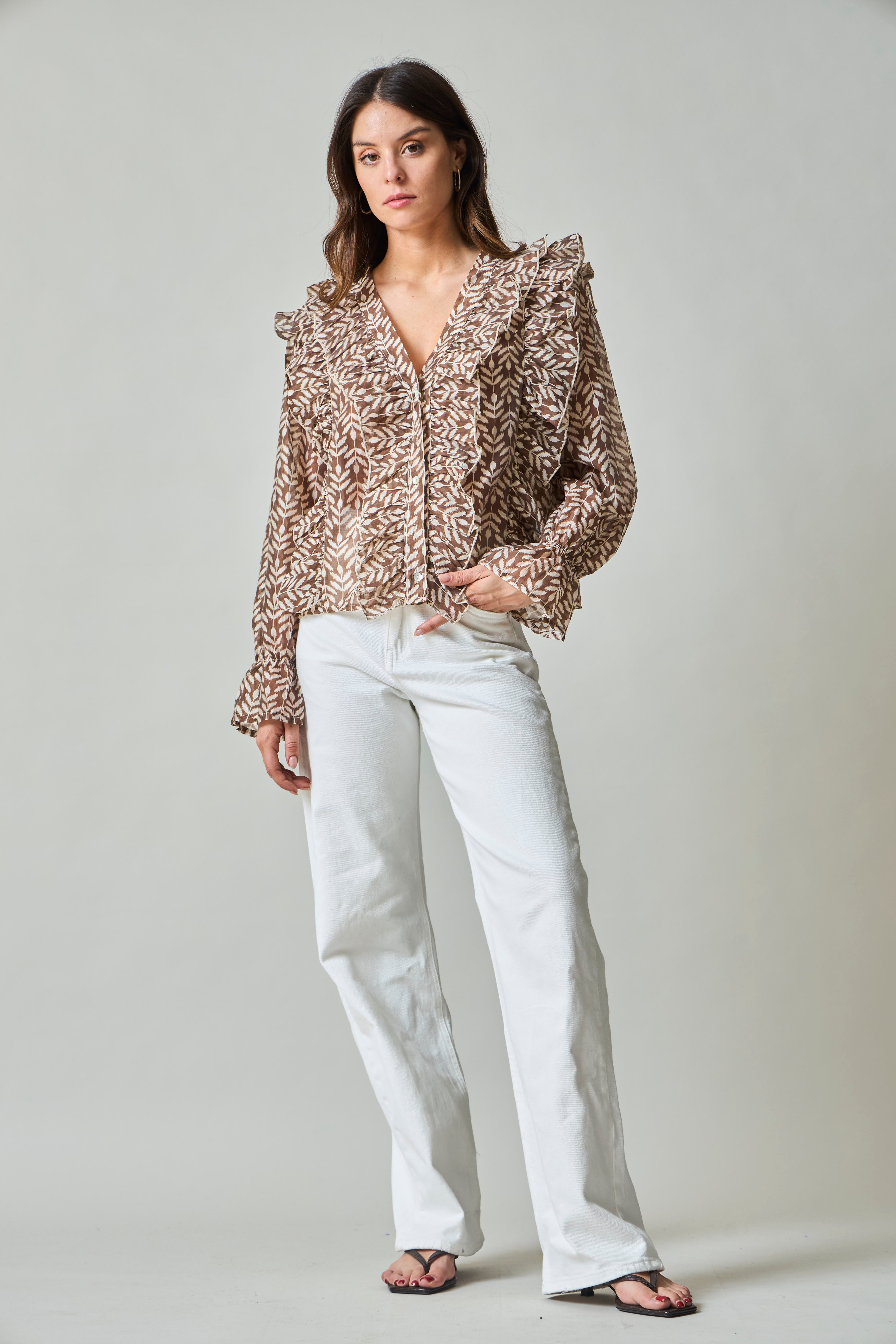 BLUSA ALURE CAFÉ