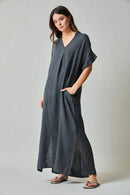 VESTIDO 100% LINO GREI