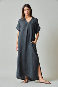 VESTIDO 100% LINO GREI