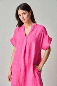 VESTIDO 100% LINO IRIS